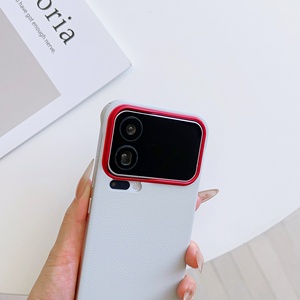 Leather <b>Camera</b> Frame Protect Shockproof 360 Full Wrap Protection Anti-Drop Magnetic Mobile Phone Cases For Xiaomi 17 Pro Max - Product Image 2