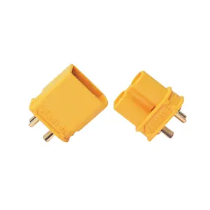 Factory price direct selling Small volume large current gold plated Yellow plug Amass 2 pin XT30U Male and female connectors