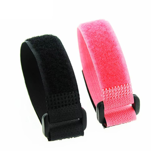 Fascette per cavi personalizzate in Nylon Velcroes cavo di fissaggio in Nylon gancio e cinturino ad anello cavo cravatta cinghia Cinch fibbia Custom Velcroes - Product Image 1