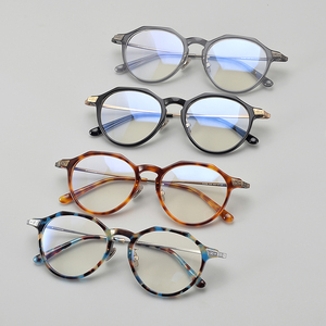 Shenzhen, venta al por mayor, marcos de gama alta, gafas anti-azules para ordenador masculino, se pueden combinar con lentes, gafas de titanio para mujer - Product Image 1