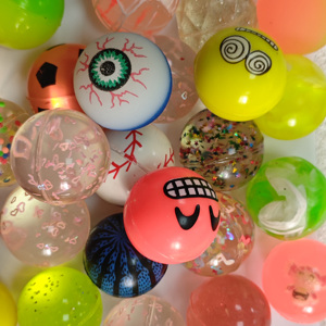 Pelotas de salto de 27mm, pelotas de rebote, mezcla de pelotas hinchables para niños y máquinas expendedoras de cápsulas - Product Image 3
