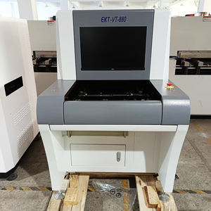 EKT-VT-880 apparecchiature di ispezione ottica automatica AOI per SMT utilizzavano macchine per la stampa di PCB con componenti del nucleo del motore PLC - Product Image 2