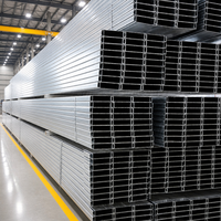 Système de plancher sans entrepôt 250*40 en acier galvanisé, panneaux structurels modulaires à levage rapide pour atelier