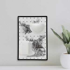 Kit de Accesorios para Organizador de Tablero Perforado de MDF para Montaje en Pared, para Cocina u Oficina, Tablero Perforado con Adhesivo - Product Image 5