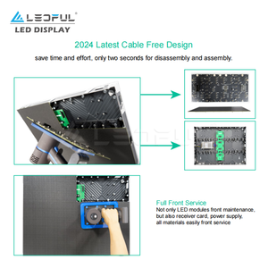LEDFUL工場製BM Pro屋内商業広告用HD 3mm 4mm <span class=keywords><strong>LED</strong></span>ディスプレイ/<span class=keywords><strong>LED</strong></span>ウォール<span class=keywords><strong>P3</strong></span> P4ピクセル<span class=keywords><strong>LED</strong></span>パネル - Product Image 4