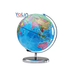 Globo de presente requintado usado em geografia, material escolar, globo com melhor aparência e alta qualidade