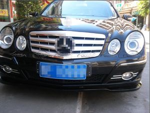 Godhand New Carbon Front Lip Chin Spoiler Winglet Splitter Compatible <span class=keywords><strong>2004</strong></span> + pour <span class=keywords><strong>Mercedes</strong></span> Benz <span class=keywords><strong>E55</strong></span> E63 W211 Accessoire de pare-chocs avant - Product Image 2