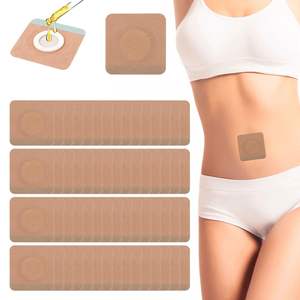 Parches para Ombligo Altamente Absorbentes, Parches Autoadhesivos de Aceite de Ricino - Product Image 1