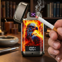Briquet Électrique Falcon X 2026 – Stock entrepôt UE France – Étui élégant et portable pour accessoires de fumeur avec recharge USB
