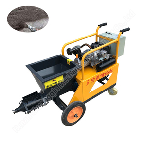 เครื่องพ่นปูนปั๊มคอนกรีตเครื่องพ่นปูนแรงสูงพร้อมเครื่องผสม - Product Image 5