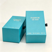 Boîte cadeau de luxe personnalisée en papier pour parfum, encre de soja, emballage mat pour parfum, vente en gros