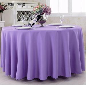 Washable Custom Round Polyester <strong>Circular</strong> Table Cover White Table Cloths <strong>Tablecloths</strong> for Event Wedding Hotel Party Restaurant - Product Image 2