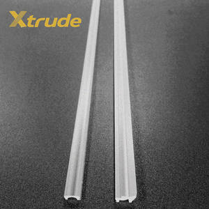 PMMA 8mm 선형 렌즈 LED 조명용 40 50 60도 다중 빔 각도 렌즈 비대칭 와이드 빔 LED 광학 렌즈 - Product Image 3