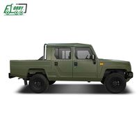 BAW WARRIOR Mini Pick-up 4x4 Double Cabine Caméra Jeep Miniature Cuir Turbo Fonctionnalités Multiples