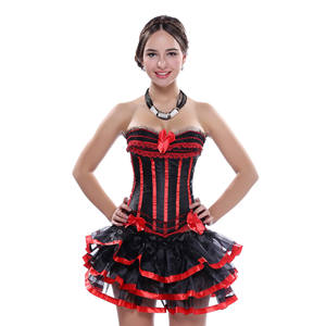 Corset <span class=keywords><strong>en</strong></span> satin à fermeture éclair latérale européenne américaine réglable ferme contrôle serre-taille méthode de tissage non tissé Corset de costume fendu <span class=keywords><strong>en</strong></span> satin - Product Image 1