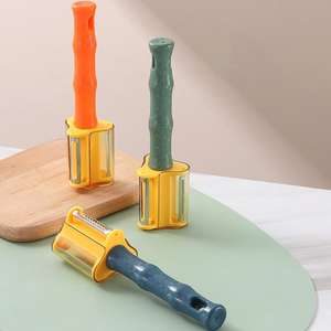 Trois en un grattoir cuisine éplucheur de légumes et de fruits en acier inoxydable rabot de stockage de légumes et de fruits - Product Image 1