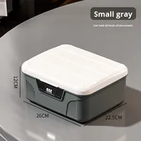 Caja de Almacenamiento Privada con Contraseña Personalizada para Objetos de Valor - Organizador del Hogar con Sistema de Archivos