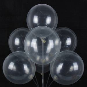 Globos de Helio Impresos de 12, 18 y 36 Pulgadas, Globos Redondos Personalizados con Número de Cumpleaños, Globos Transparentes de Látex - Product Image 5