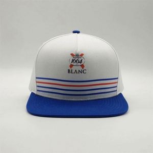 High Quality Customize 5 Panel Snapback <b>Hats</b>,White Pvc Emboss Logo Stipe Snapback Caps,Hip Hop Snapback in Bulk - Product Image 2