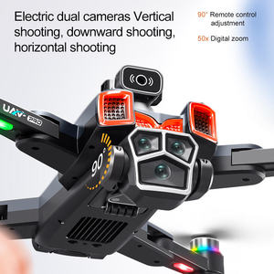 A19 PRO 5.6-Inch HD SmartScreen Dual <b>Camera</b> FPV Brushless <b>Mini</b> Drone Obstacle Avoidance Foldable Design 500m Range Electric - Product Image 4