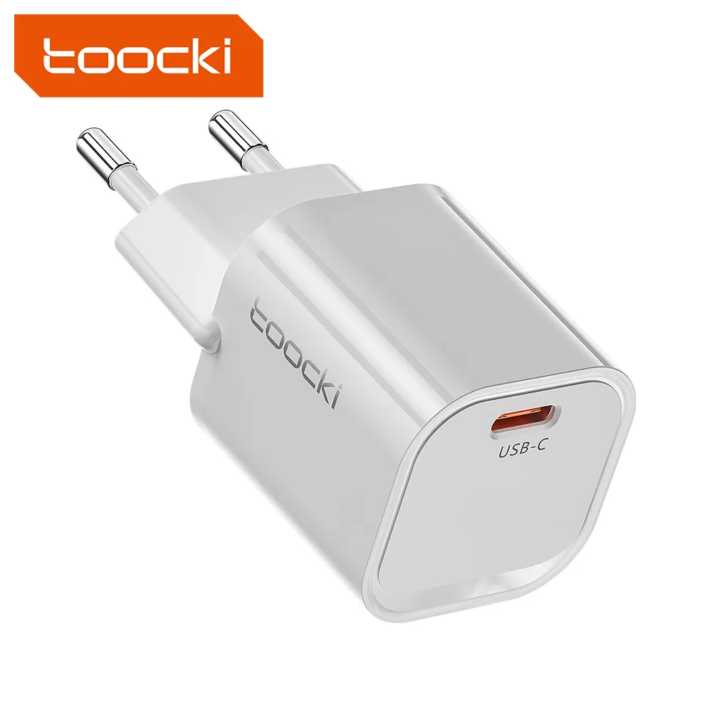 Cargador de teléfono portátil de carga rápida Toocki cargador rápido para Apple 20W adaptador de corriente usb-c-cargador iphone