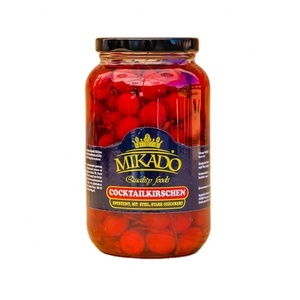 Cerezas Maraschino Dulces Enlatadas de Alta Calidad <span class=keywords><strong>al</strong></span> por Mayor en Agua Azucarada, Conservadas en Almíbar, Listas para Comer, en Envase PET de 3.6 kg - Product Image 5