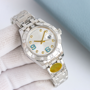 Reloj de lujo con incrustaciones de diamantes para hombre, totalmente automático, diseño impermeable brillante - Product Image 2