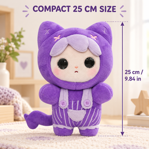 Peluche Interattivo AI Personalizzato da 25 cm, Giocattolo Parlante che Racconta Storie e suona Musica, <span class=keywords><strong>Personaggio</strong></span> Scorpione Viola, Bambola Imbottita OEM ODM - Product Image 6