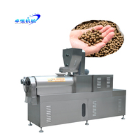 Extrudeuse automatique d'aliments pour poissons, branche Nigéria, machine à fabriquer des aliments pour poissons à double vis flottants/immersibles