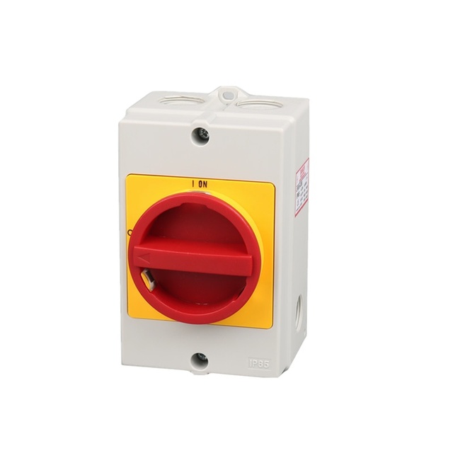 LW130-32B Equipment Ip67 Rotary Change Over Switches Rotary Switch with Protective Box