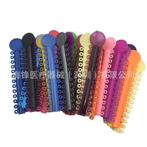 ยางรัดฟันไฮเฟิงหลากสีสำหรับจัดฟัน บรรจุ 40 ชิ้นต่อถุง สำหรับอุปกรณ์ดูแลช่องปากผู้ใหญ่ - Product Image 1