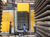 Four à tunnel durable, machine automatique de fabrication de briques et ligne de production complète d'usine de briques
