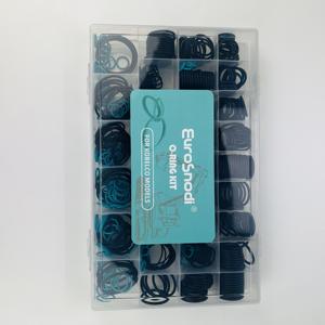 ZM 953, двухсторонняя круглая кольцевая втулка, 200 шт., набор резиновых втулок с сплошным отверстием, различные стили - Product Image 4