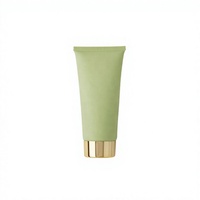 Tube cosmétique en plastique de 20 ml, couleurs nude, violet, rose, pour emballage de gloss, tube souple pour rouge à lèvres, baume à lèvres vide, estampage à chaud, vente en gros