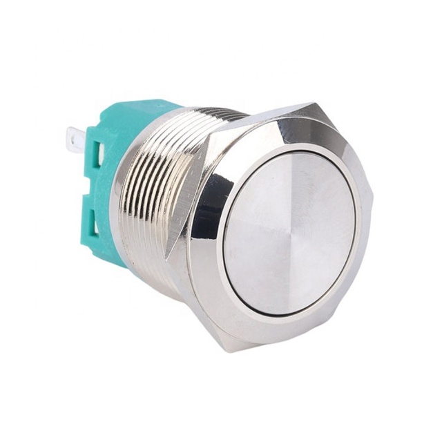 Manufacturers Mechanical Latch Type IP67 22mm Self Lock Latching Push Button on Off Switch