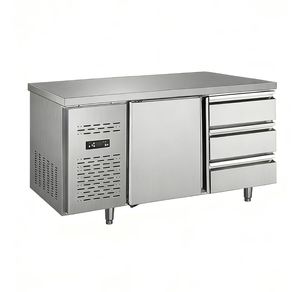 Tavolo espositore insalata <span class=keywords><strong>frigorifero</strong></span> tavolo bar con <span class=keywords><strong>cassetti</strong></span> refrigerazione Display raffreddamento diretto refrigeratore Hotel cucina <span class=keywords><strong>frigorifero</strong></span> - Product Image 3