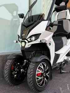 Motocicleta ADIVA AD1 de 200cc, de <span class=keywords><strong>Tres</strong></span> <span class=keywords><strong>Ruedas</strong></span> Invertidas, Personalizada, de Alta Velocidad, Monocilíndrica, Refrigerada por Agua, a Gasolina, Golden Wind - Product Image 2