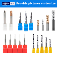 Broca de Centro de Carburo Sólido NISUNTOOLS de Alta Calidad, 60 Grados, Garantía de 3 Años, Acabado de Óxido Negro, para Taladrado de Metal en Torno