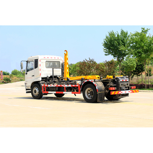 Camion à ordures Dongfeng 4x2, 15 tonnes, petit camion à bras articulé, chargeur à benne basculante, état neuf, camion de transport de déchets - Product Image 4