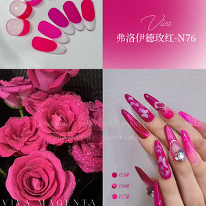 Ensemble de vernis à ongles en gel UV Rose, 9 couleurs avec panneau d'affichage pour les fournitures de salon de manucure professionnel - Product Image 5