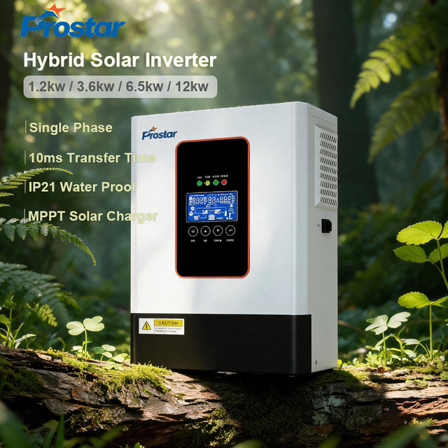 Urban Hybrid Solar Inverter 3.6KW 3600W MPPT-100A APP Control High Efficiency 92% AC Smart Energy Remote Location With CE RoHS