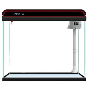 Sunsun Aquarium Woonkamer Kleine Desktop Ultra Wit Glas Huishoudelijke Aquarium