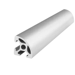 유럽 표준 2020 원형 아크 산업용 알루미늄 프로파일 파이프 라인 브래킷 코너 작은 프레임