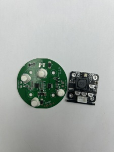 Portable Emergency Flashlight Control Panel PCBA Circuit Board <b>Plastic</b> Green Components Wires MCU Power Management IP67 <b>Slide</b> - Product Image 6