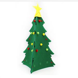 Arbre de Noël en feutre personnalisable et créatif pour enfants, à faire soi-même - Product Image 5