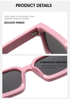 2025 luxe marque hommes lunettes De soleil bas prix unisexe Uv400 carré épais noir cadre hommes lecture classique lunettes De soleil Gafas De Sol