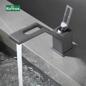 Robinet de lavabo en laiton Johnson Suisse Ideal Standard, monobloc, bec pivotant, col long, pour plan de toilette, salle de bain, vestiaire - Product Image 1