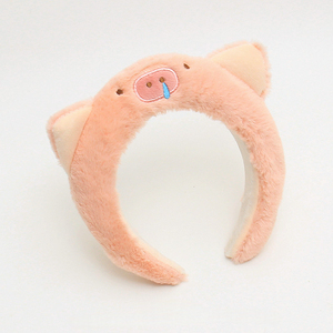 Divertida Diadema de Cerdito con Diseño Creativo de Peluche para Niñas, Ideal para Fotos y Actuaciones - Product Image 3