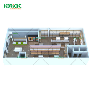 Solution complète pour l'aménagement intérieur des supermarchés avec conception 3D gratuite pour une présentation moderne en commerce de détail - Product Image 6