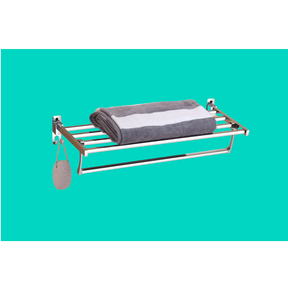 Toallero de aluminio 304 moderno de acero inoxidable hecho en India diseño tradicional adecuado para baño, dormitorio y uso en la cocina - Product Image 4